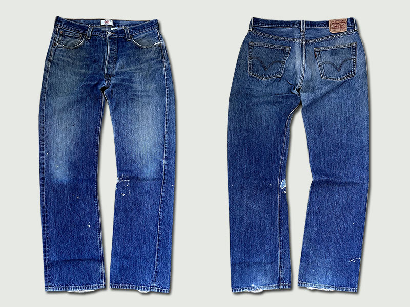 กางเกงยีนส์มือสอง Levi's 501 W36L36 Egypt