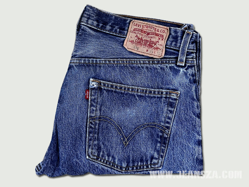 ยีนส์มือสองของแท้ Levi's 501 Mexico W33L32