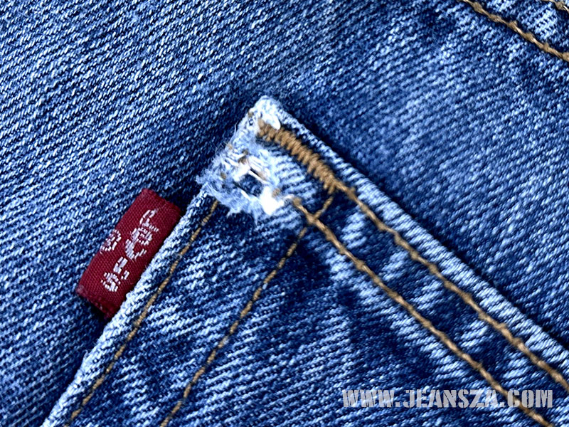 ยีนส์มือสองของแท้ Levi's 501 Mexico W33L32