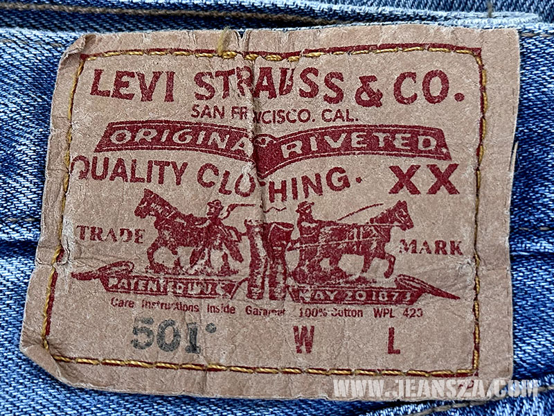 Used Levi's 501 Mexico W31 L34 