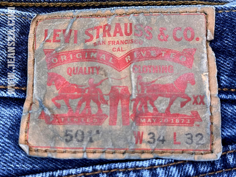 Levi's 501 Mexico มือสองของแท้ W34L32 