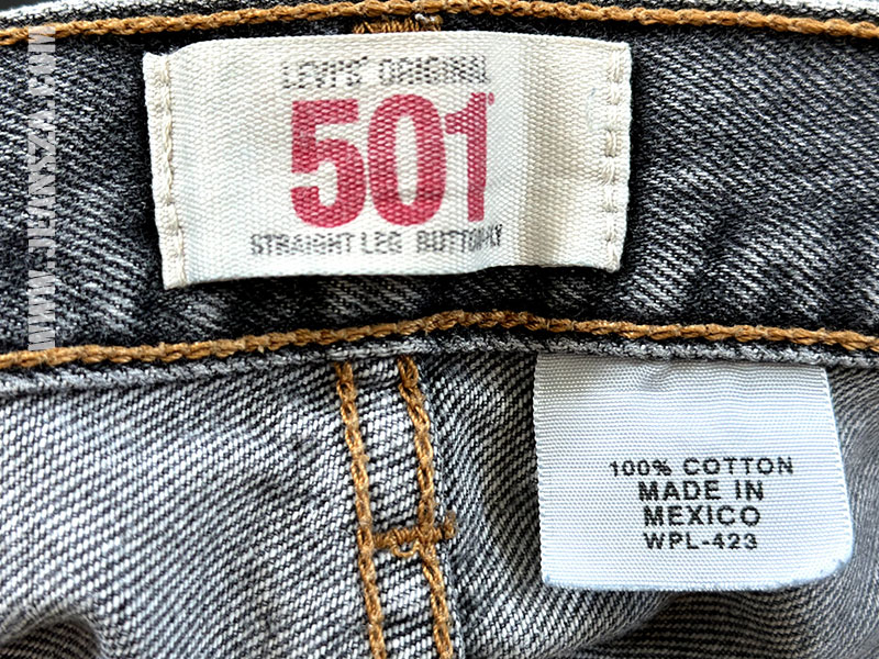 Levis Original 501 W36 L34 1980 Denim Classic Straight Leg Button Fly -   Canada