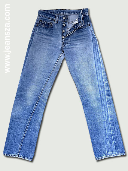 Levi's 501 Selvedge ริมแดง USA W27L32