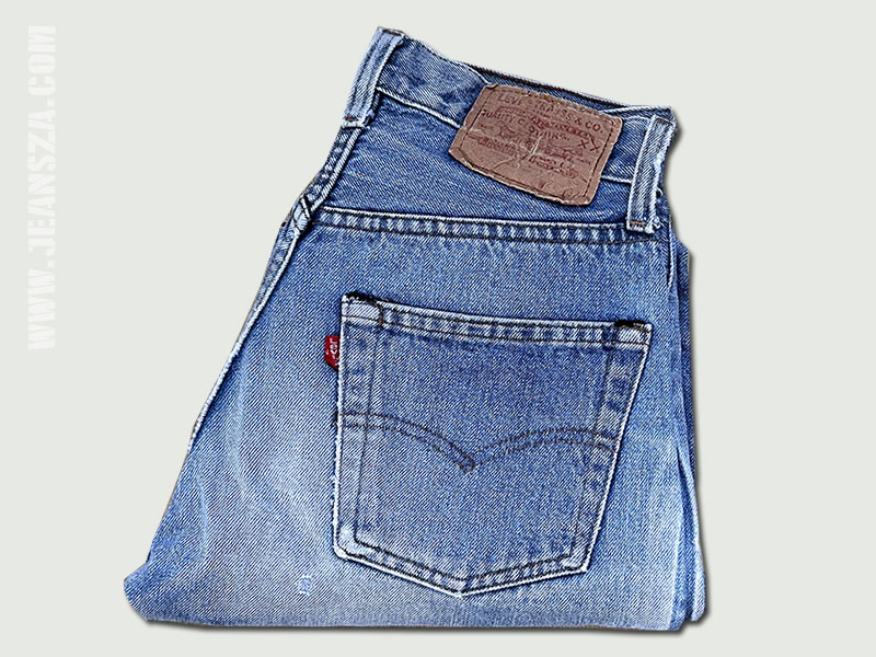 Levi's 501 Selvedge ริมแดง USA W27L32