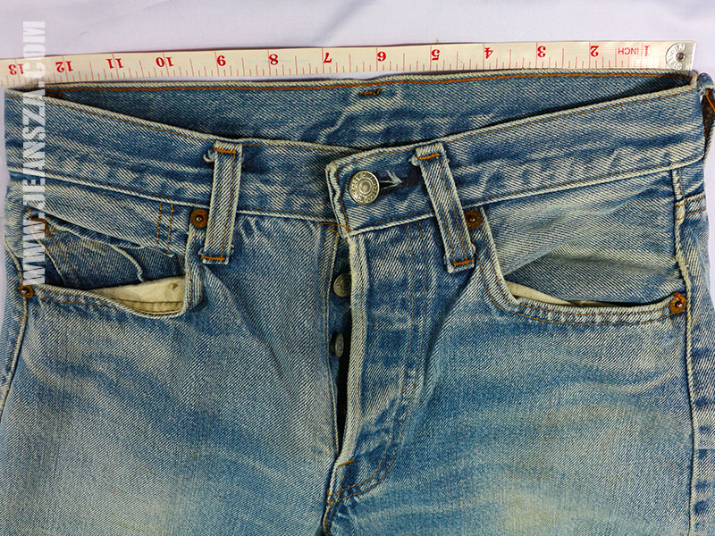 Levi's 501 Selvedge ริมแดง 1981s W27L33