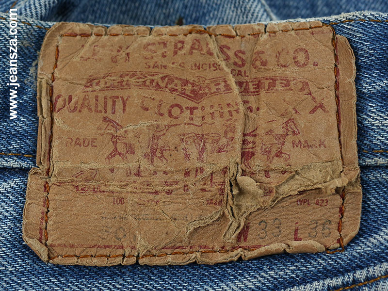 Levi's 501 Selvedge 1982 W33L36