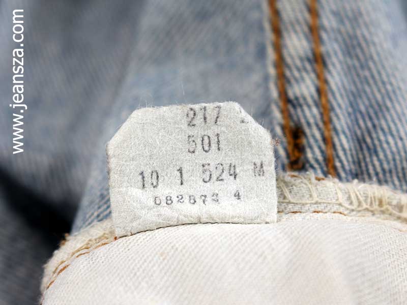 Levi's 501 selvedge 1981 W28L29