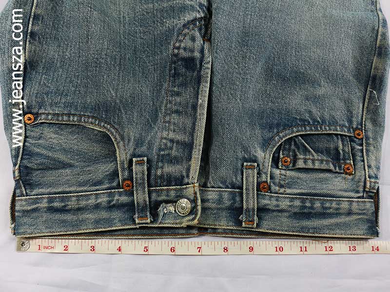 Levi's 501 selvedge 1981 W28L29