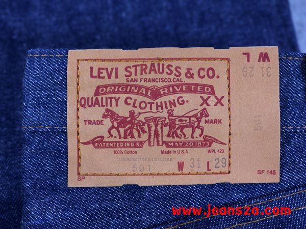 levi's 501 patch