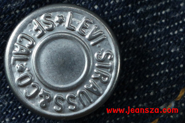 Levi's Back Rivets Levi's Button Fly