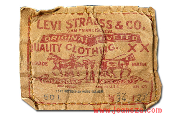  Levi's logo two horses patch tag