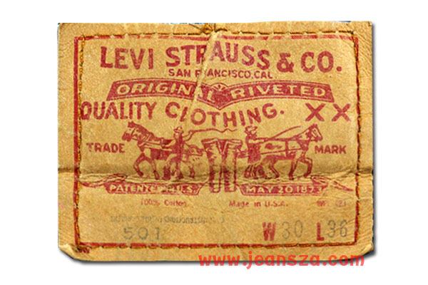 1983 Levi's patch 501 selvedge #524