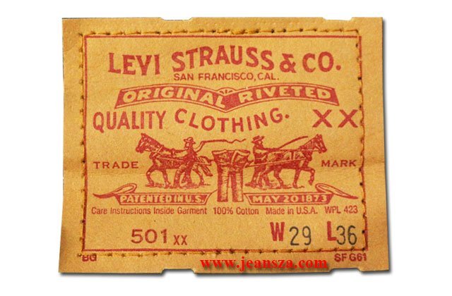 1988 Levi's patch 501 #501 1988 Levi's patch 501 #501