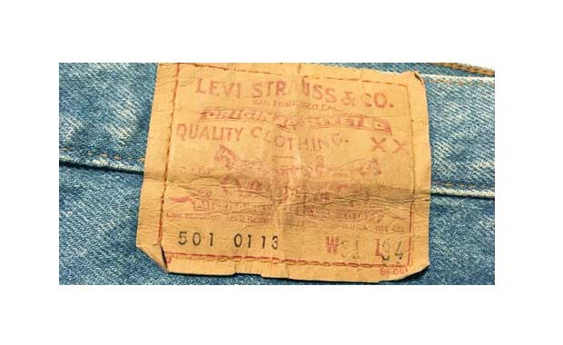 รหัสผ้า Levi's 501 0113